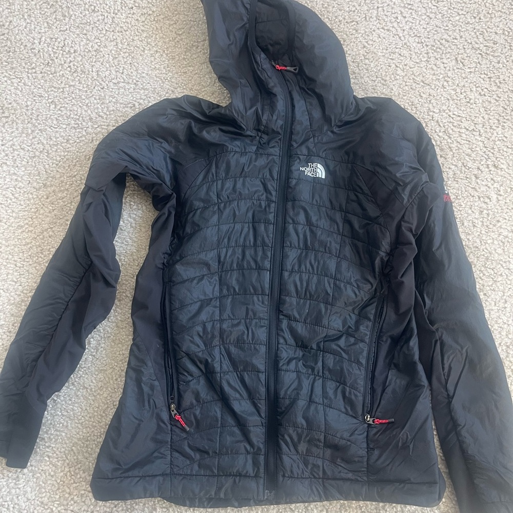 The North Face Women's Black Summit Series hooded jacket size Medium